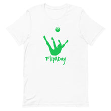 Load image into Gallery viewer, Short-Sleeve Unisex T-Shirt - Green Trick Shot Logo