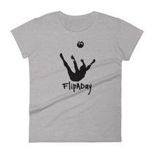 Load image into Gallery viewer, Women's Short Sleeve T-Shirt - Black Trick Shot Logo