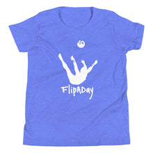 Load image into Gallery viewer, Youth Short Sleeve T-Shirt - White Trick Shot Logo