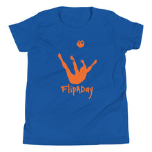 Load image into Gallery viewer, Youth Short Sleeve T-Shirt - Orange Trick Shot Logo