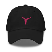 Load image into Gallery viewer, Dad Hat - Pink Split Leg Logo
