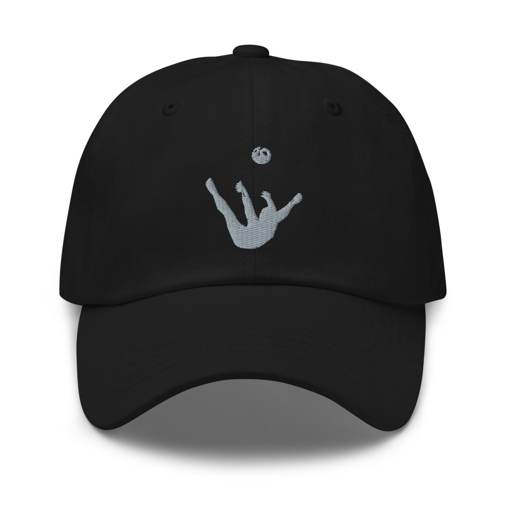 Dad Hat - Grey Trick Shot Logo