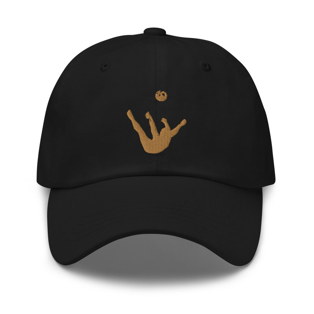 Dad Hat - Old Gold Trick Shot Logo