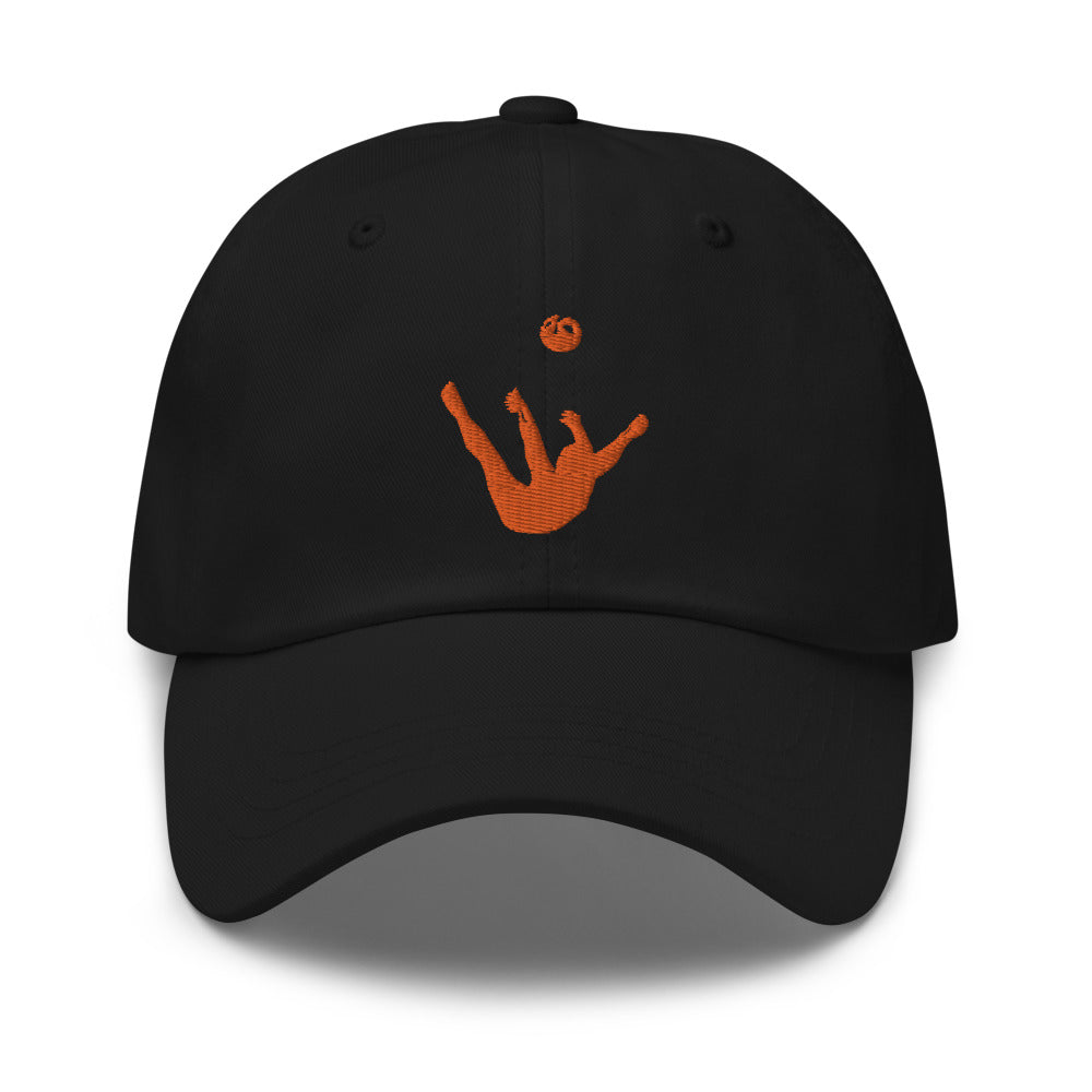 Dad Hat - Orange Trick Shot Logo