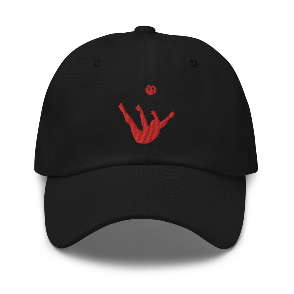 Dad Hat - Red Trick Shot Logo