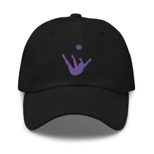 Load image into Gallery viewer, Dad Hat - Purple Trick Shot Logo
