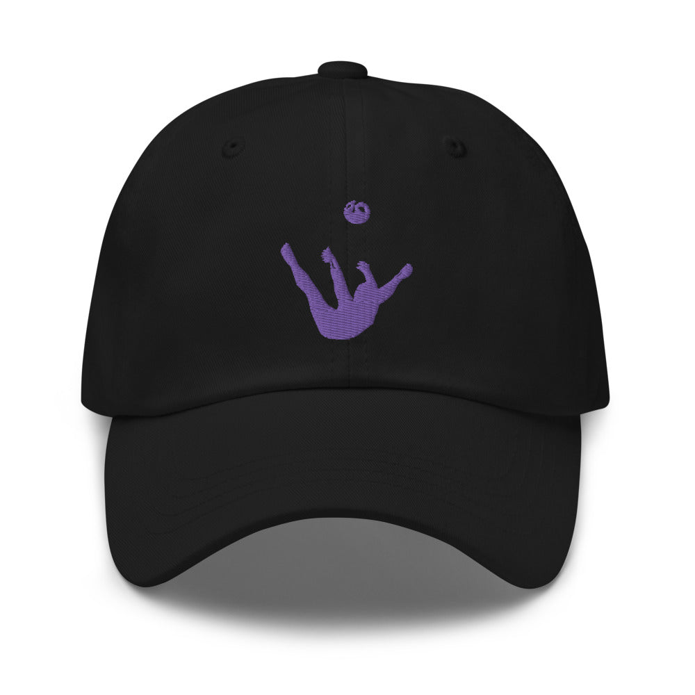 Dad Hat - Purple Trick Shot Logo