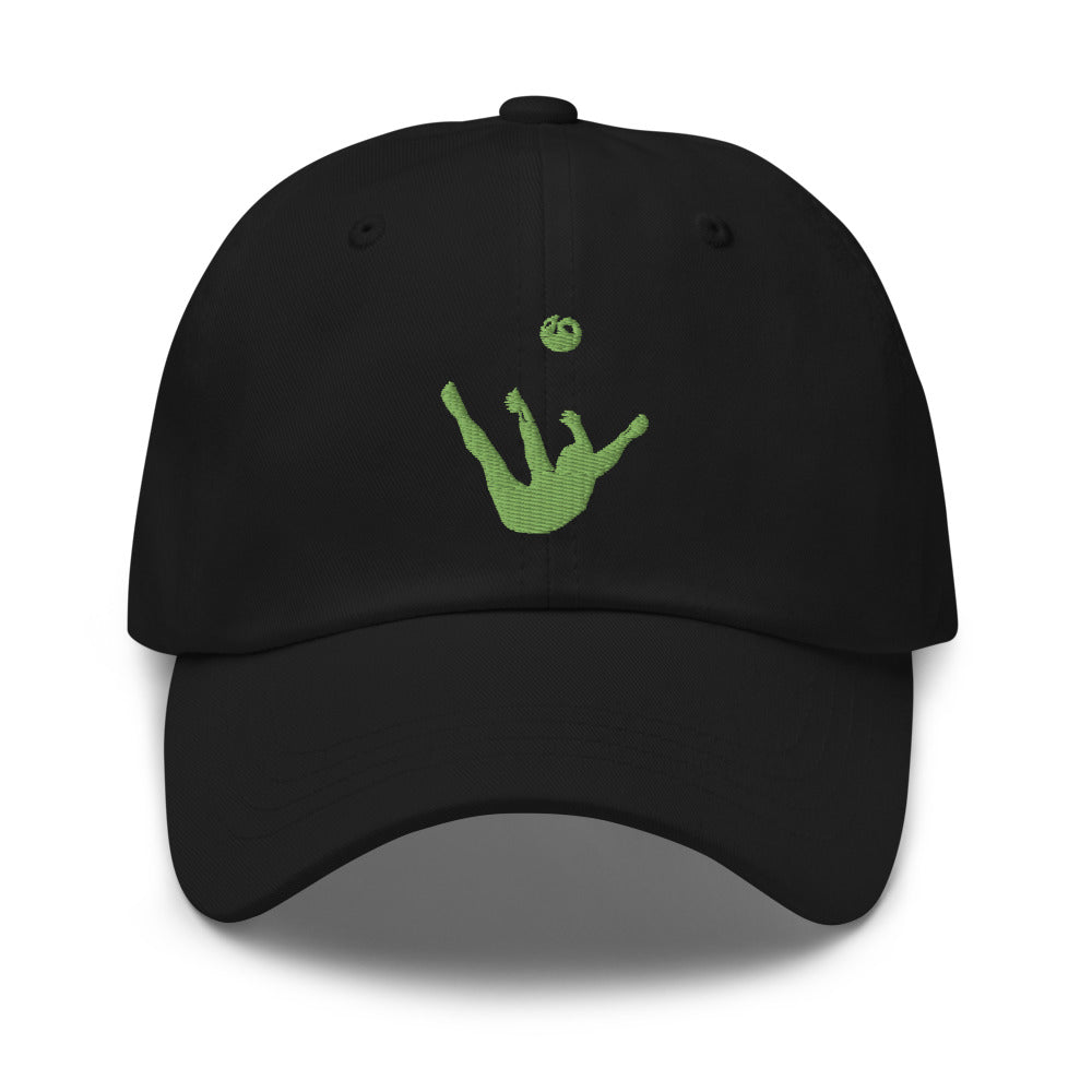 Dad Hat - Green Trick Shot Logo