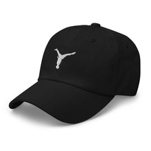 Load image into Gallery viewer, Dad Hat - White Split Leg Logo
