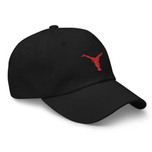 Load image into Gallery viewer, Dad Hat - Red Split Leg Logo
