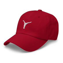 Load image into Gallery viewer, Dad Hat - White Split Leg Logo
