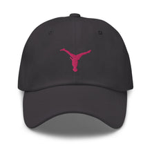 Load image into Gallery viewer, Dad Hat - Pink Split Leg Logo
