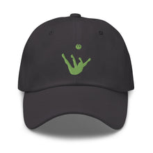 Load image into Gallery viewer, Dad Hat - Green Trick Shot Logo
