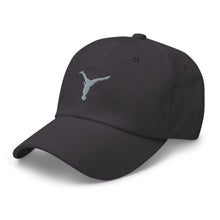 Load image into Gallery viewer, Dad Hat - Grey Split Leg Logo
