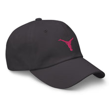 Load image into Gallery viewer, Dad Hat - Pink Split Leg Logo
