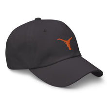 Load image into Gallery viewer, Dad Hat - Orange Split Leg Logo
