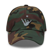 Load image into Gallery viewer, Dad Hat - Grey Trick Shot Logo
