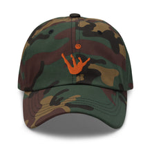 Load image into Gallery viewer, Dad Hat - Orange Trick Shot Logo
