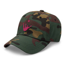 Load image into Gallery viewer, Dad Hat - Pink Trick Shot Logo
