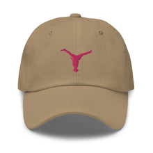 Load image into Gallery viewer, Dad Hat - Pink Split Leg Logo
