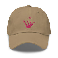 Load image into Gallery viewer, Dad Hat - Pink Trick Shot Logo
