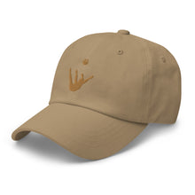 Load image into Gallery viewer, Dad Hat - Old Gold Trick Shot Logo
