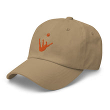 Load image into Gallery viewer, Dad Hat - Orange Trick Shot Logo
