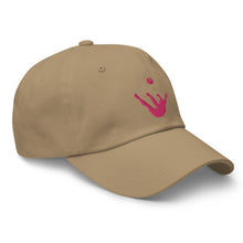 Load image into Gallery viewer, Dad Hat - Pink Trick Shot Logo
