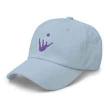 Load image into Gallery viewer, Dad Hat - Purple Trick Shot Logo
