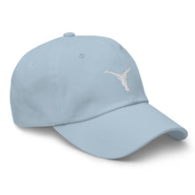 Load image into Gallery viewer, Dad Hat - White Split Leg Logo
