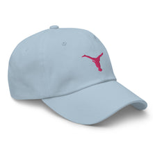 Load image into Gallery viewer, Dad Hat - Pink Split Leg Logo
