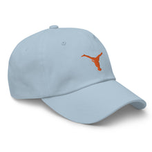 Load image into Gallery viewer, Dad Hat - Orange Split Leg Logo
