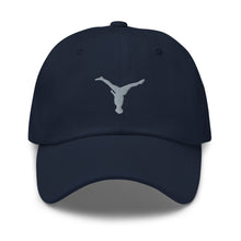 Load image into Gallery viewer, Dad Hat - Grey Split Leg Logo
