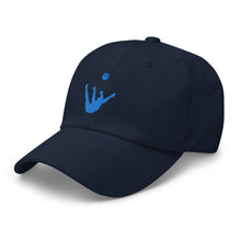 Load image into Gallery viewer, Dad Hat - Aqua Blue Trick Shot Logo
