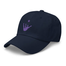 Load image into Gallery viewer, Dad Hat - Purple Trick Shot Logo
