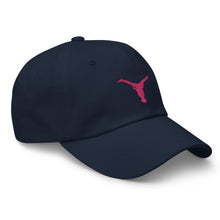 Load image into Gallery viewer, Dad Hat - Pink Split Leg Logo
