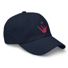 Load image into Gallery viewer, Dad Hat - Pink Trick Shot Logo
