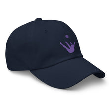 Load image into Gallery viewer, Dad Hat - Purple Trick Shot Logo
