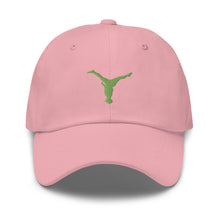 Load image into Gallery viewer, Dad Hat - Green Split Leg Logo
