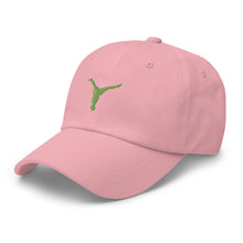 Load image into Gallery viewer, Dad Hat - Green Split Leg Logo
