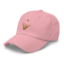 Load image into Gallery viewer, Dad Hat - Old Gold Trick Shot Logo
