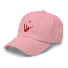 Load image into Gallery viewer, Dad Hat - Red Trick Shot Logo
