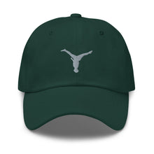 Load image into Gallery viewer, Dad Hat - Grey Split Leg Logo
