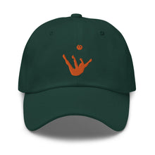 Load image into Gallery viewer, Dad Hat - Orange Trick Shot Logo
