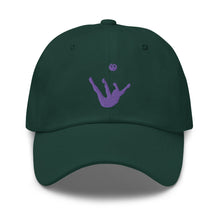 Load image into Gallery viewer, Dad Hat - Purple Trick Shot Logo
