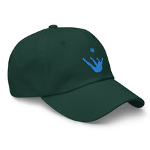 Load image into Gallery viewer, Dad Hat - Aqua Blue Trick Shot Logo
