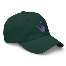 Load image into Gallery viewer, Dad Hat - Purple Trick Shot Logo
