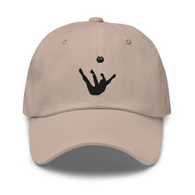 Load image into Gallery viewer, Dad Hat - Black Trick Shot Logo
