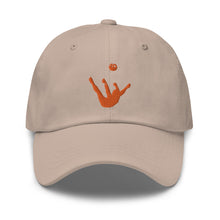 Load image into Gallery viewer, Dad Hat - Orange Trick Shot Logo
