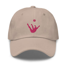 Load image into Gallery viewer, Dad Hat - Pink Trick Shot Logo
